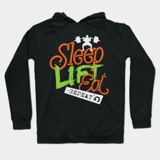 Eat Sleep Lift Repeat Hoodie